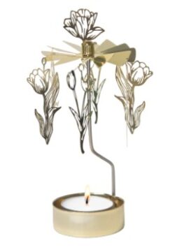 Anglaspel Rotary Candle Holder – Tulips
