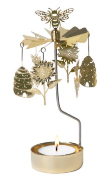Anglaspel Rotary Candle Holder – Bee Mine