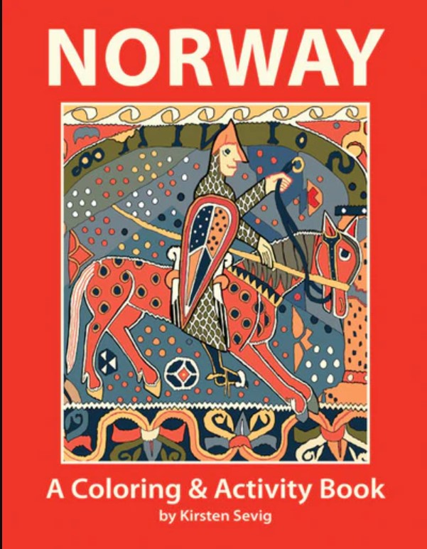 Norway Coloring & Activity Book