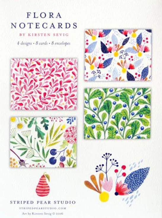 Flora Notecards by Kirsten Sevig - Image 2
