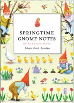 Springtime Gnome Notes by Kirsten Sevig