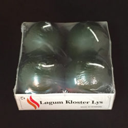 Dark Green - Løgum Kloster Lys Candles