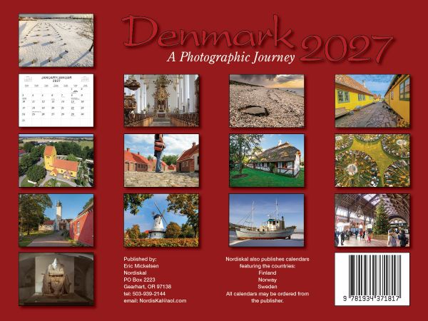 2027 Denmark Calendar - Image 2