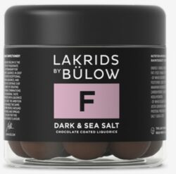 F – Dark & Sea Salt - Lakrids by Bülow