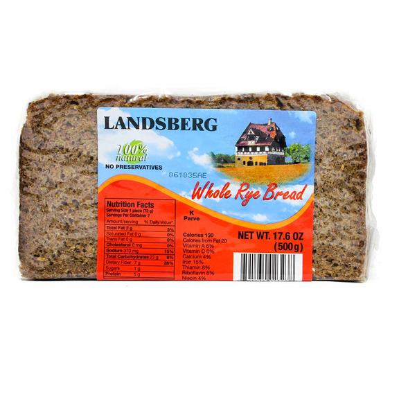 Whole Rye Bread - Landsberg