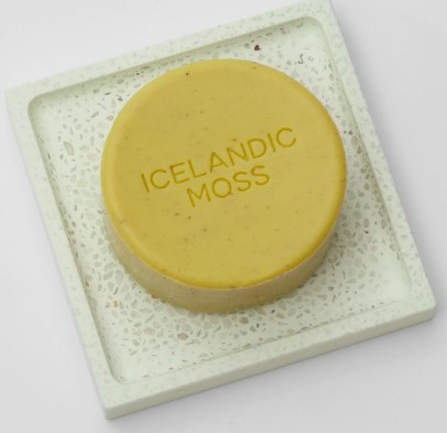 "Hello Soap" Green Diatomite Soap Dish - Image 3