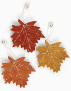 Maple Leaves Hanging Ornament