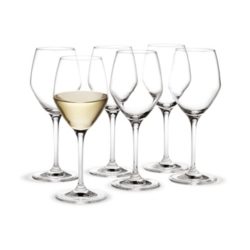Holmegaard Perfection White Wine Glass, 6 Pcs