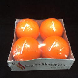 Orange - Løgum Kloster Lys Candles