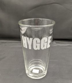 Hygge -Pint Beer Glass