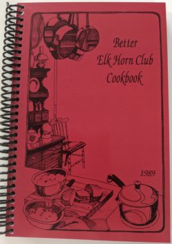 Better Elk Horn Club Cookbook