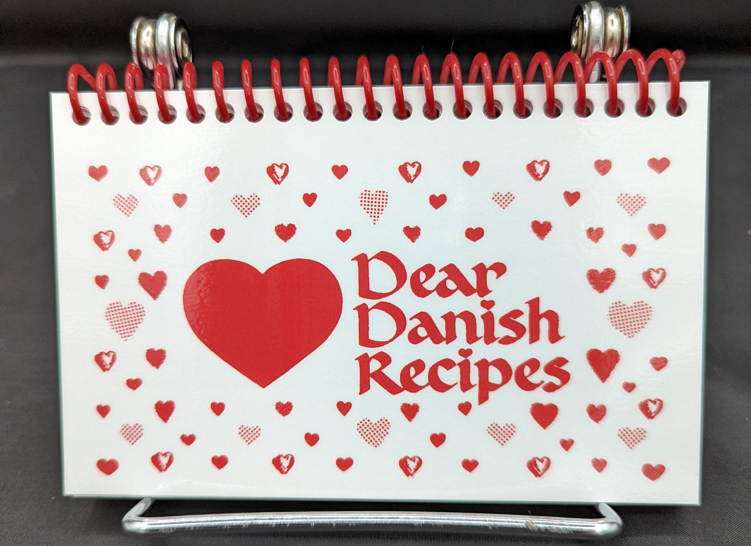 Dear Danish Recipes-recipe card size