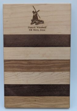 Danish Windmill Custom Cutting Board