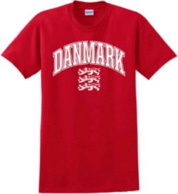 Denmark Collegiate T-Shirt