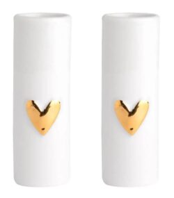 Love Heart Mini Vases - Set of 2