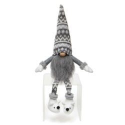 Polar Bear Gnome with Legs - Large