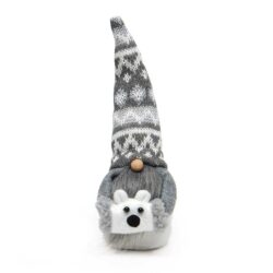 Polar Bear Gnome with Muff - Small