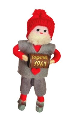 2023 Anne Beate Design - Santa with Beer Barrel
