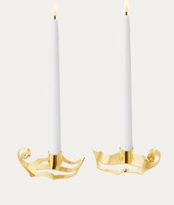 2026 Georg Jensen Taper Candleholders – Set of 2