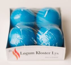 Turquoise - Løgum Kloster Lys Candles