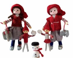 2024 Anne Beate Design - Winter family