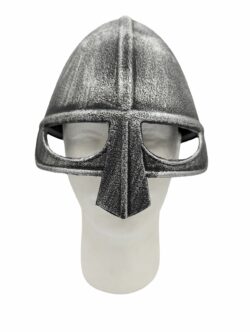 Silver Viking Helmet