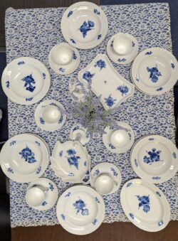 Vintage Blue Flower, Braided Royal Copenhagen Dinnerware