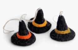Witch Hat Mix - Set of 3 Ornament