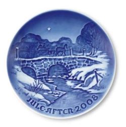 2008 B&G Christmas Plate Series Christmas Plate