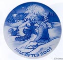 2001 Bing & Grondahl Christmas Plate
