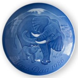 1986 "Elephant and Calf"