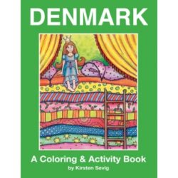 Denmark Coloring & Activity Book