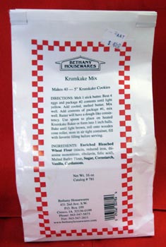 Krumkake Mix