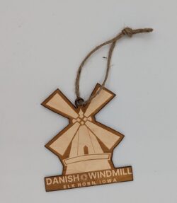 Windmill Ornament - Natural