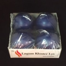 Navy Blue - Løgum Kloster Lys Candles