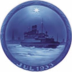 1933 Royal Copenhagen Christmas Plate
