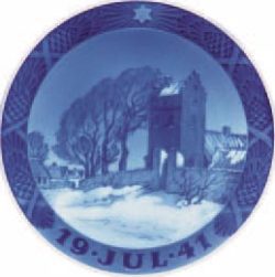 1941 Royal Copenhagen Christmas Plate