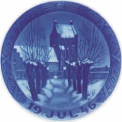 1946 Royal Copenhagen Christmas Plate