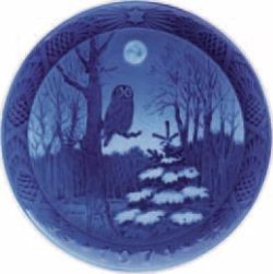 1974 Royal Copenhagen Christmas Plate