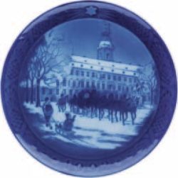 1992 Royal Copenhagen Christmas Plate