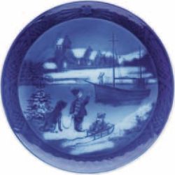 1998 Royal Copenhagen Christmas Plat