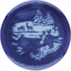 2002 Royal Copenhagen Christmas Plate