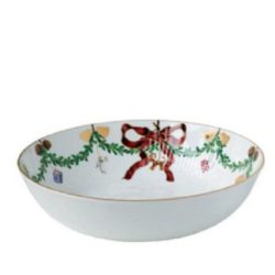Star Fluted Christmas Bowl