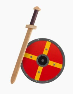 Small Double-Edged Sword and Round Shield Set